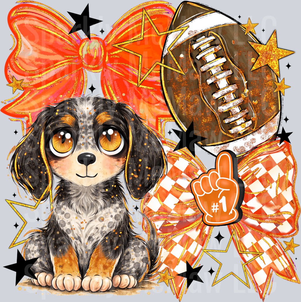 Bows Vols DTF Transfer (Fabrics)