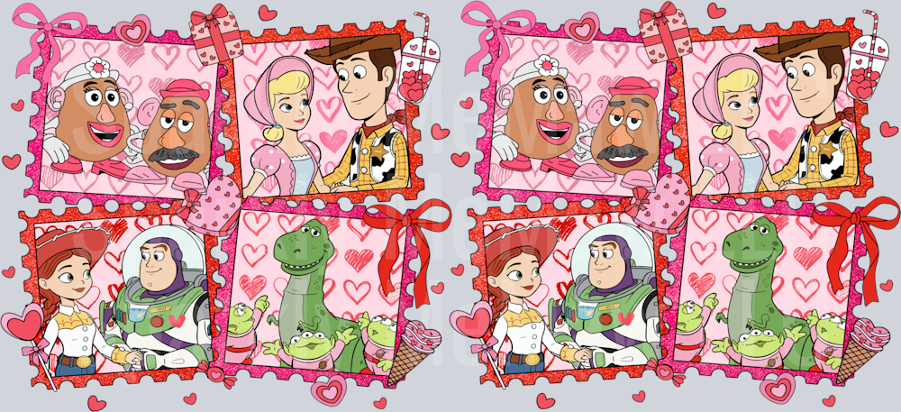 Valentine 16 16 oz UV DTF Wrap