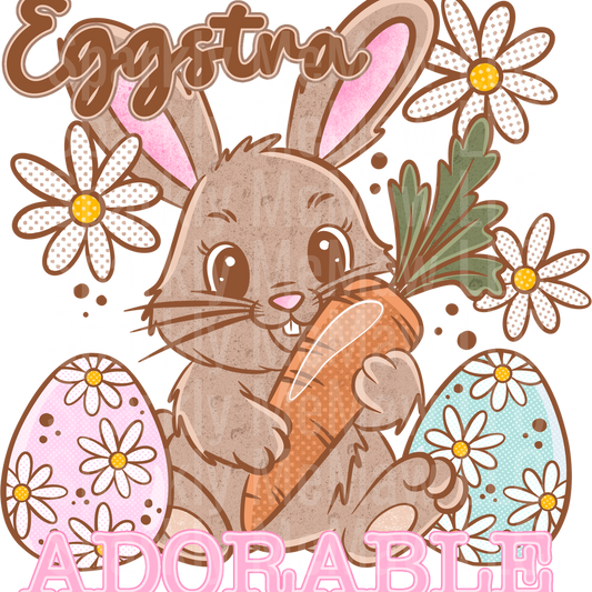 Eggstra Adorable DTF Transfer (Fabrics)