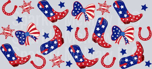 USA 16 oz UV DTF Wrap