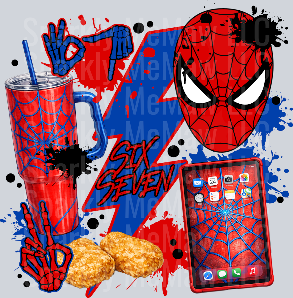 Spidey 2 DTF Transfer (Fabrics)