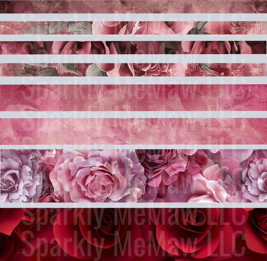 Rose  pink sheet 10x10