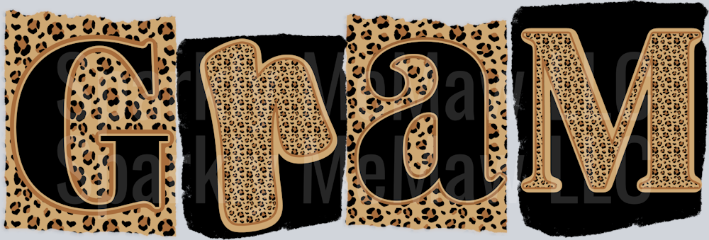 gram  UV DTF Decal (printed in width)
