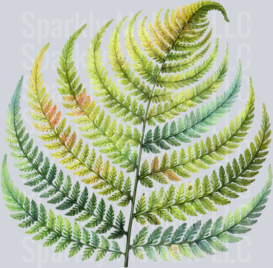 21 Tropical Leaves Clipart Decal