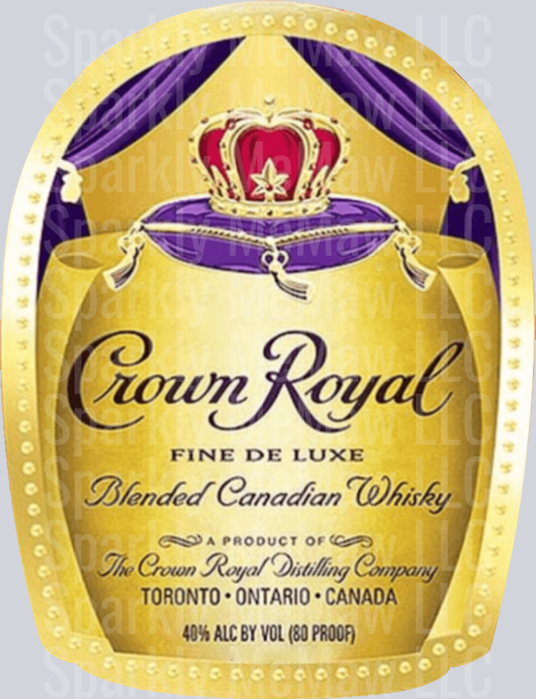 Original_Crown Royal DTF Transfer (Fabrics)