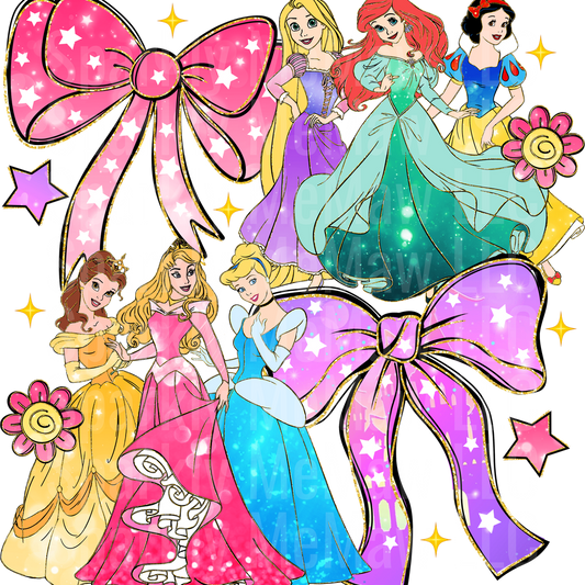 Princess Coquette UV DTF Decal