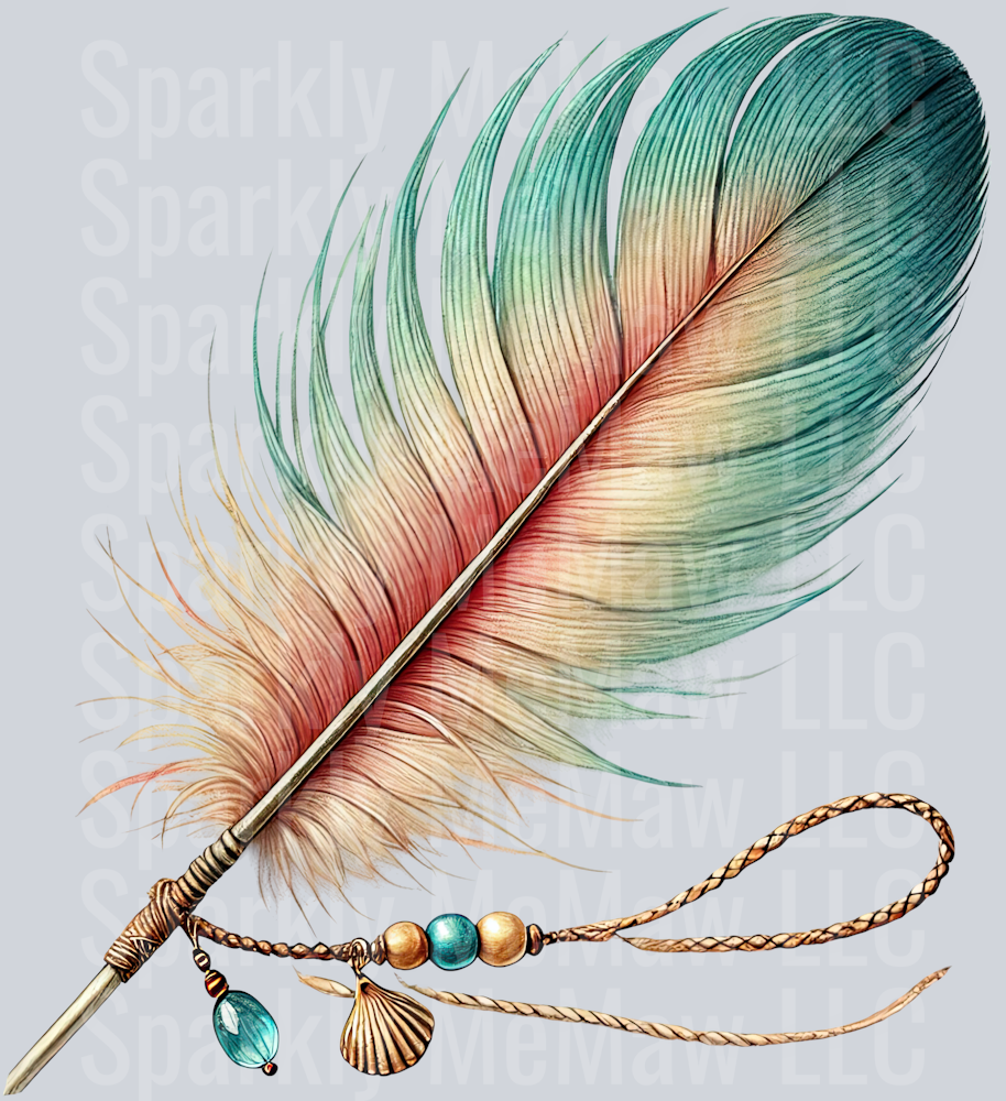 6 Ocean Boho Summer ClipArt Decal