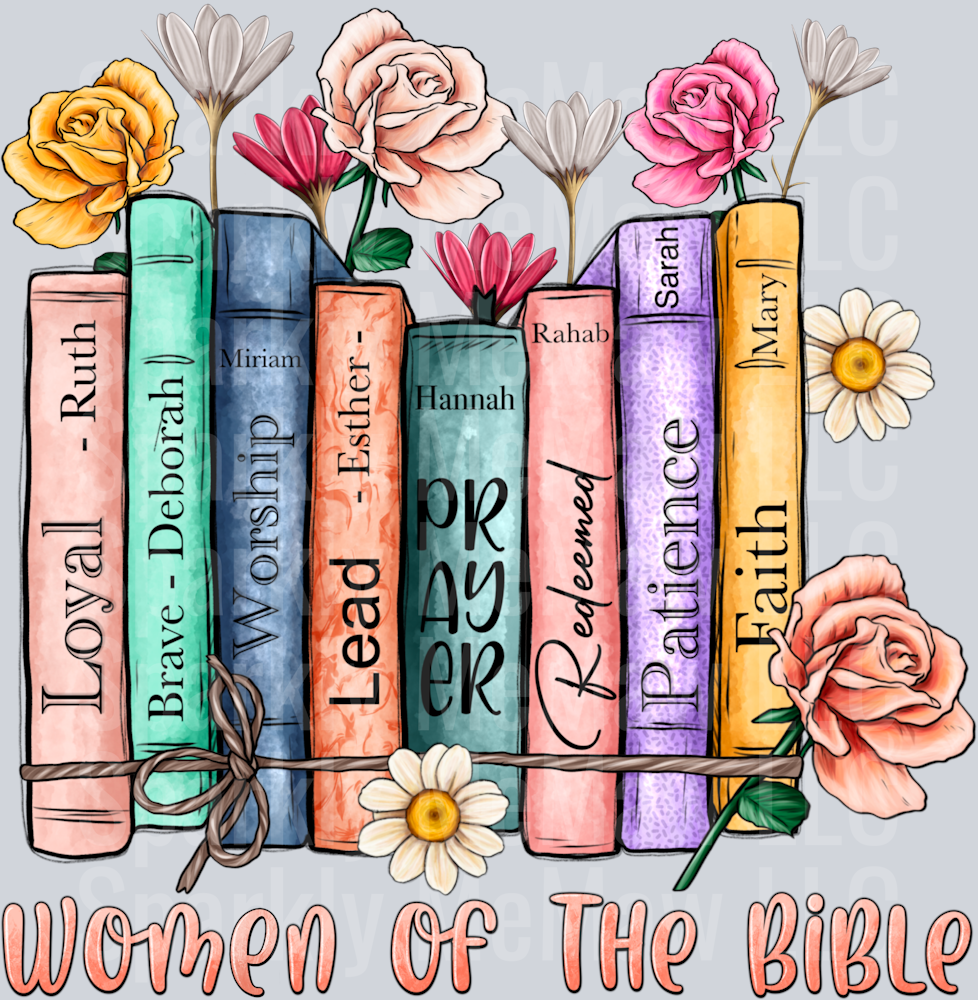 Women of the Bible  UV DTF Decal