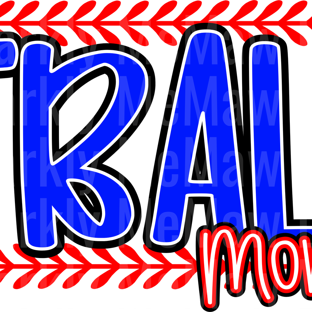TBALL MOM COLOR UV DTF Decal