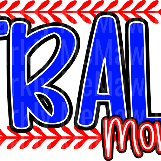 TBALL MOM COLOR UV DTF Decal