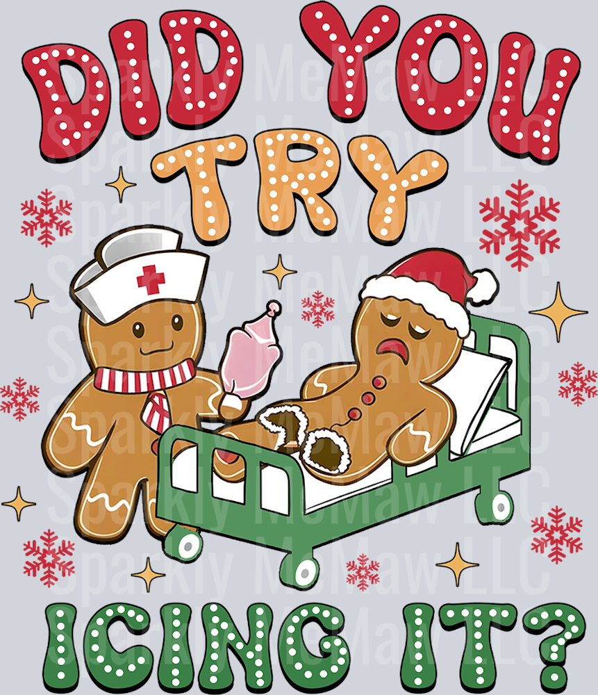 Did you try icing it UV DTF Decal