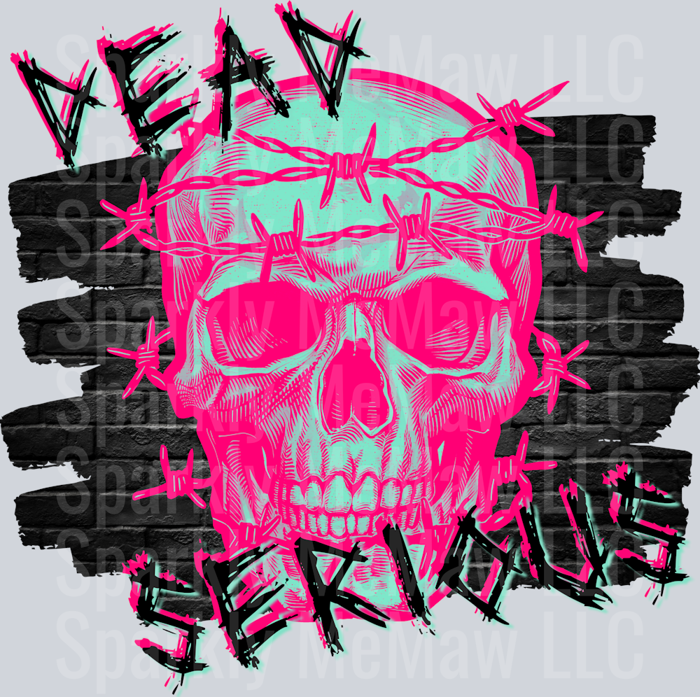 dead UV DTF Decal