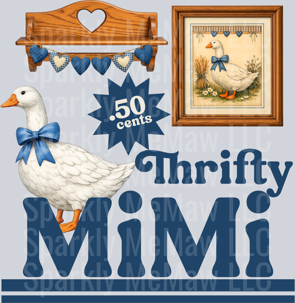 Thrifty Mimi UV DTF Decal