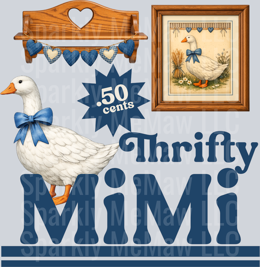 Thrifty Mimi UV DTF Decal