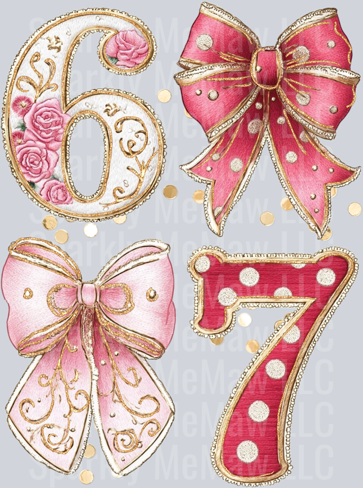 67 valentines UV DTF Decal