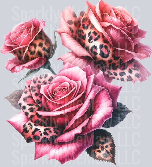 rose 6 Animal Rose UV DTF Clip Art Decal