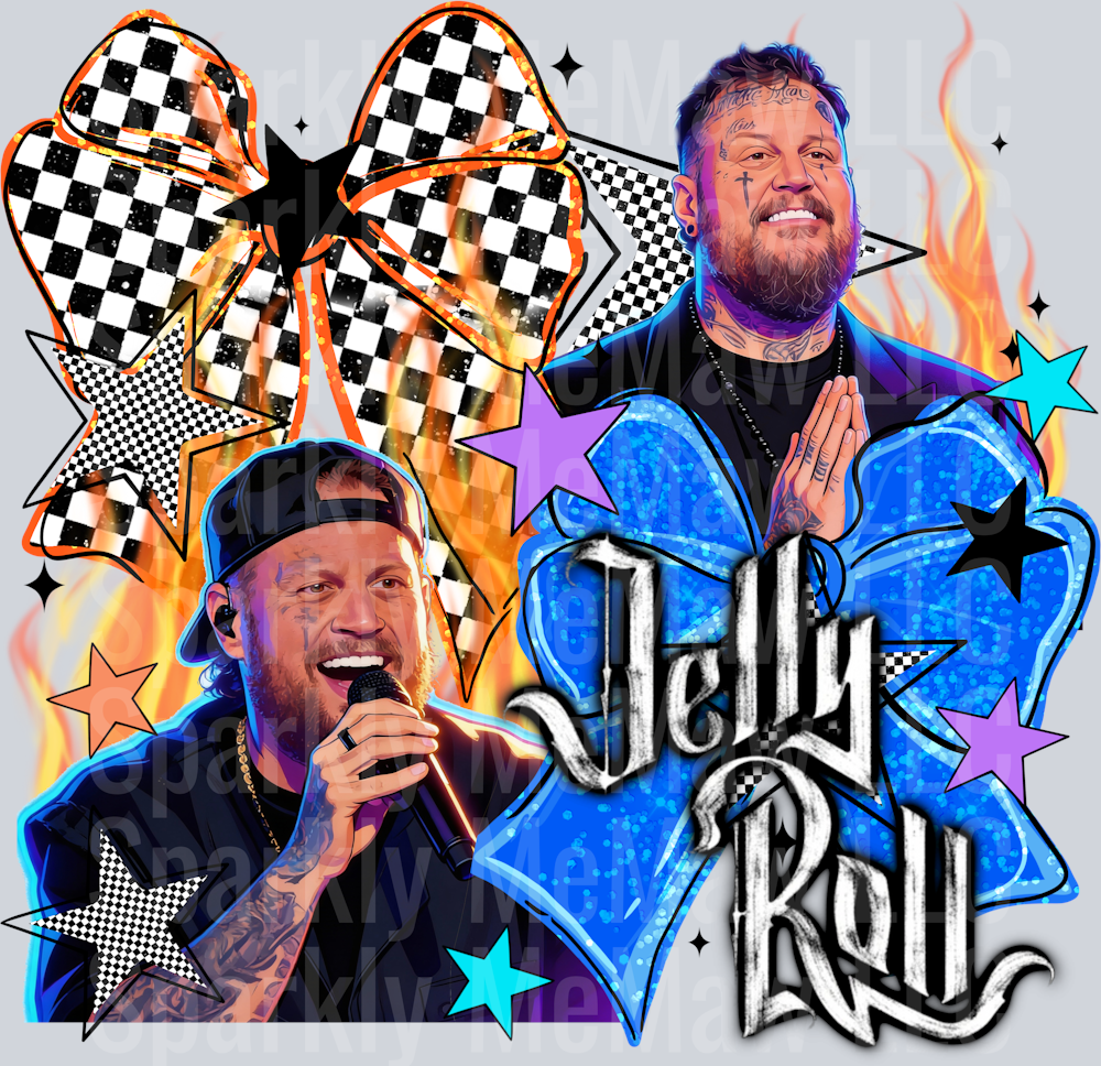Jelly roll UV DTF Decal