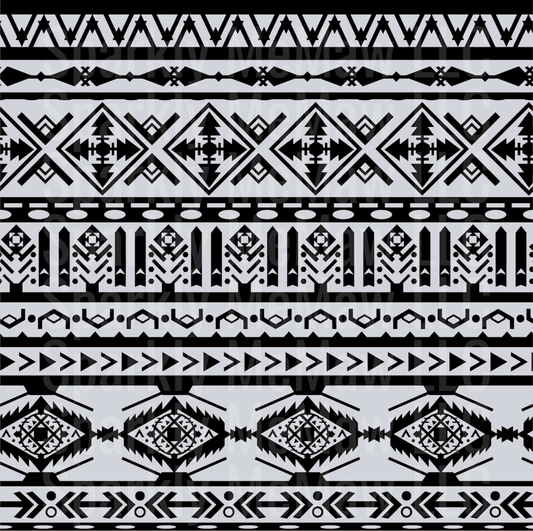 Aztec Pattern B02  UV DTF