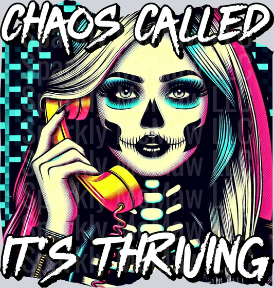 chaos called UV DTF Decal