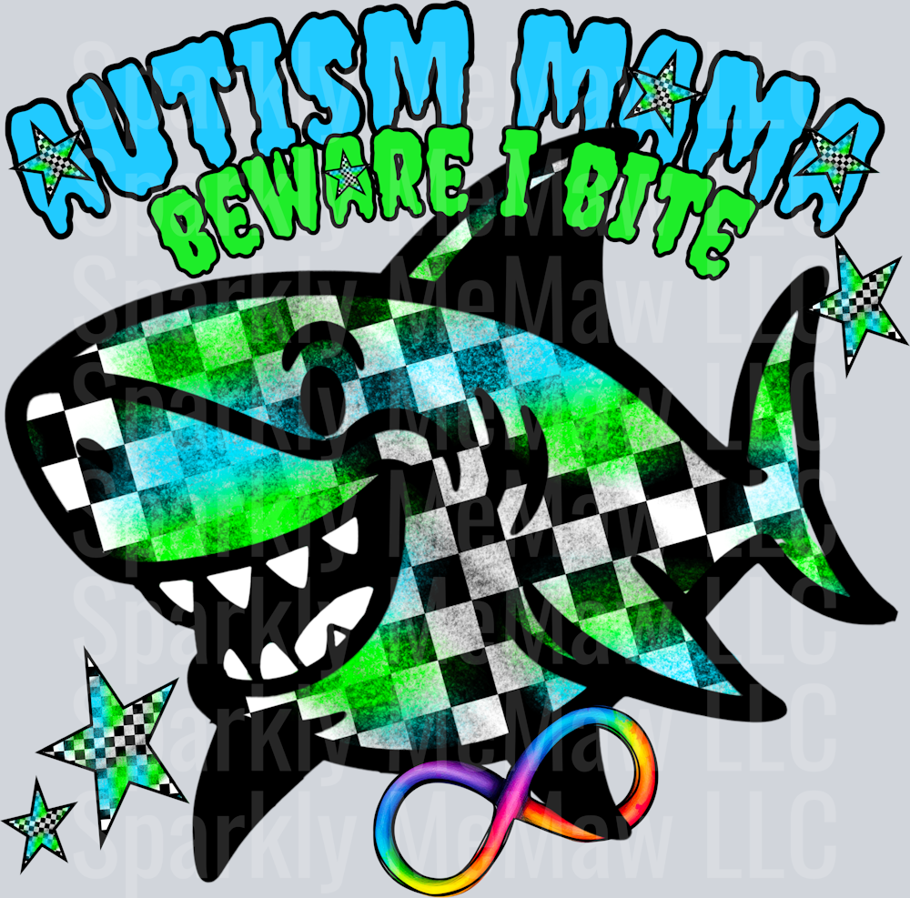autism mama(1) UV DTF Decal