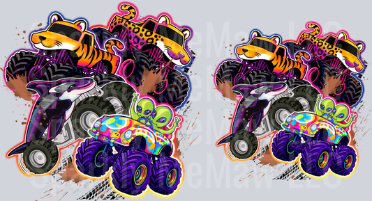 LF MJ UV DTF Decal Set 5 inch and 4 inch