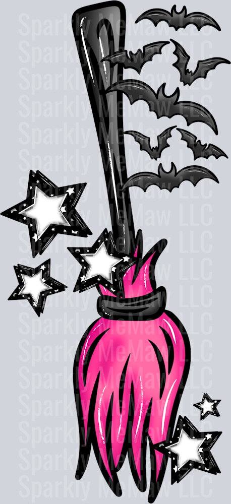 broom UV DTF Decal