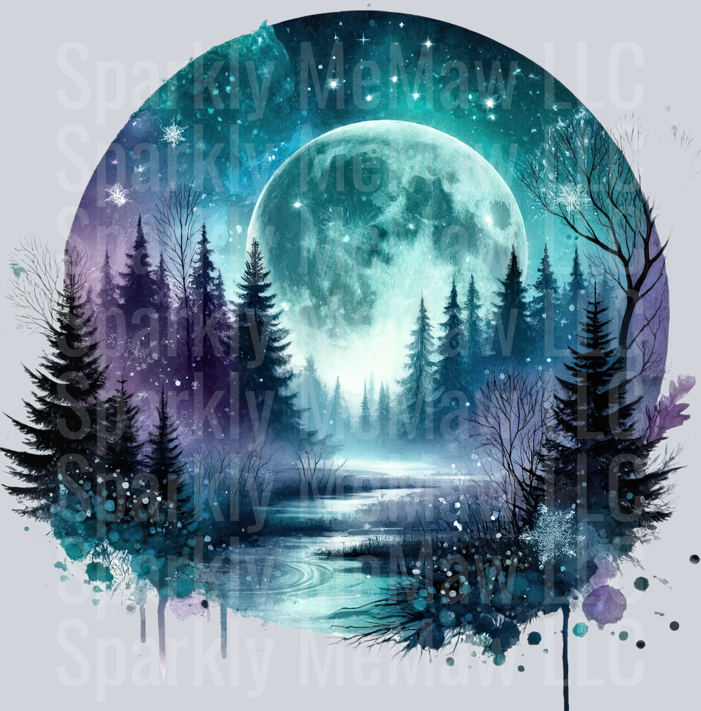 4 Magic Forest Clip Art Decal