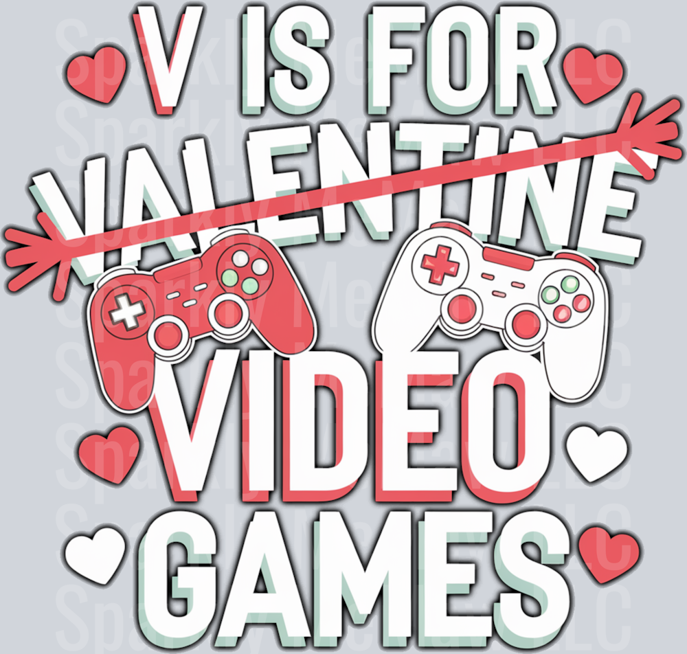 Video games UV DTF Decal