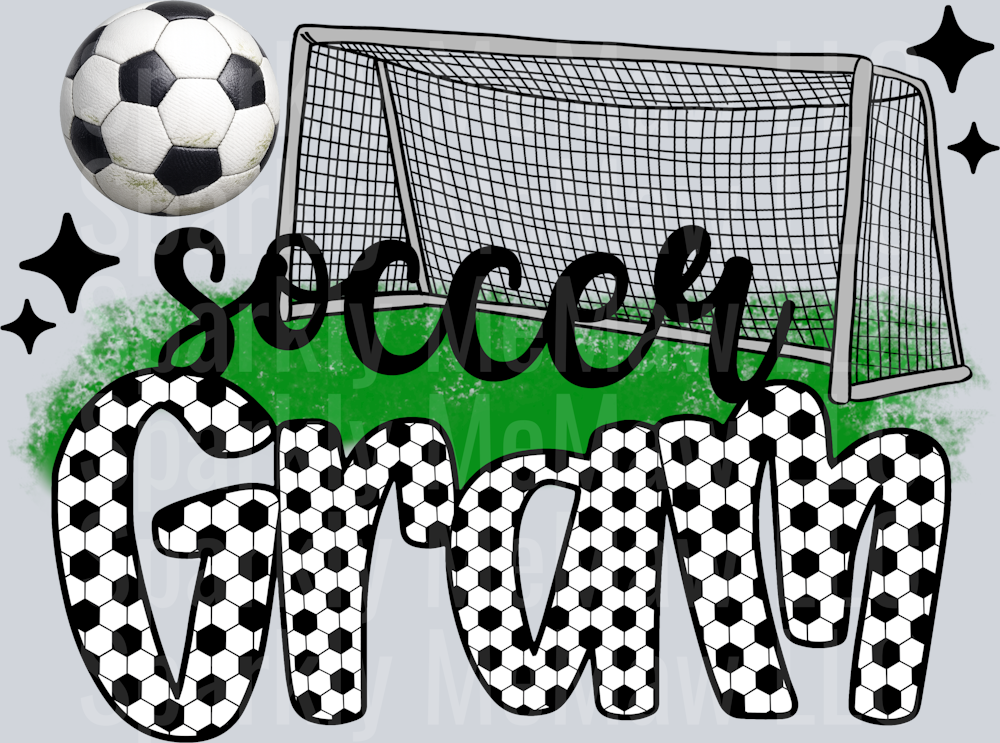 Soccer UV DTF Decal