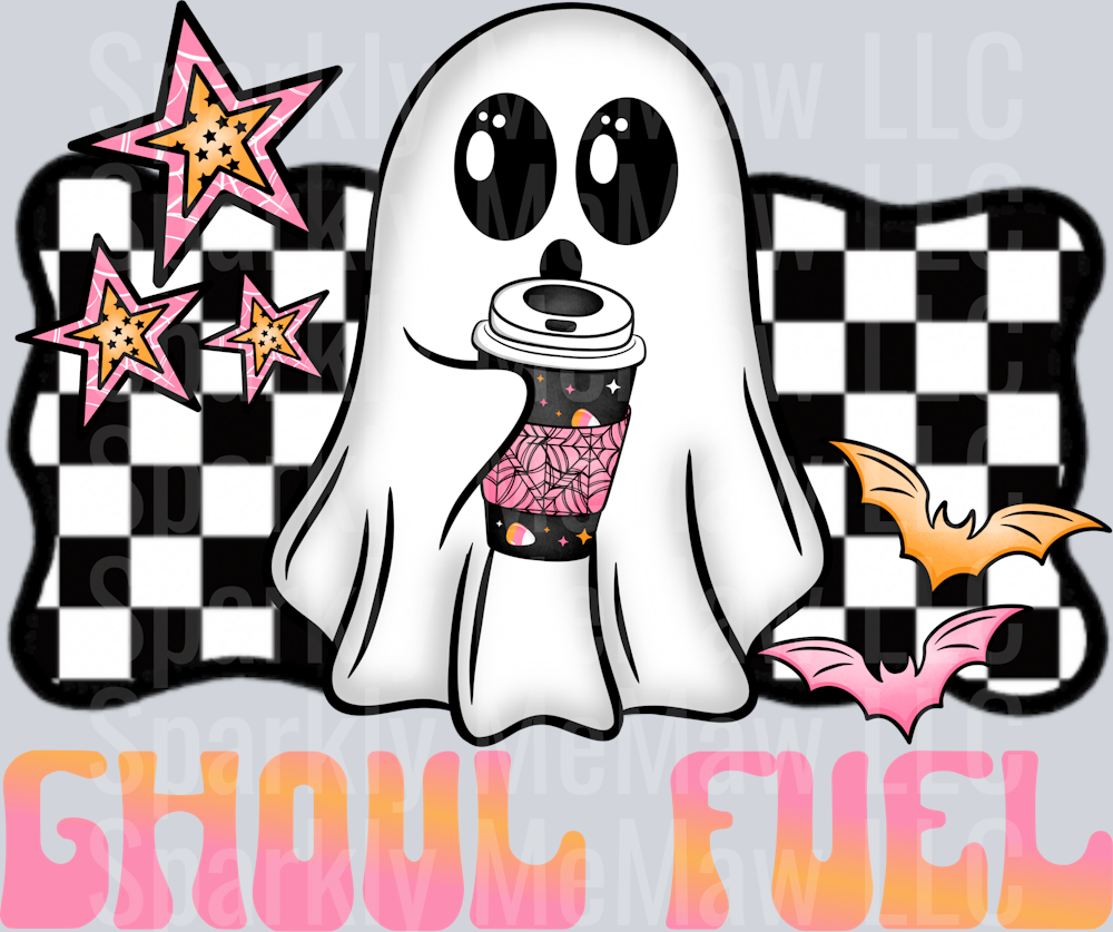 ghoul fuel UV DTF Decal