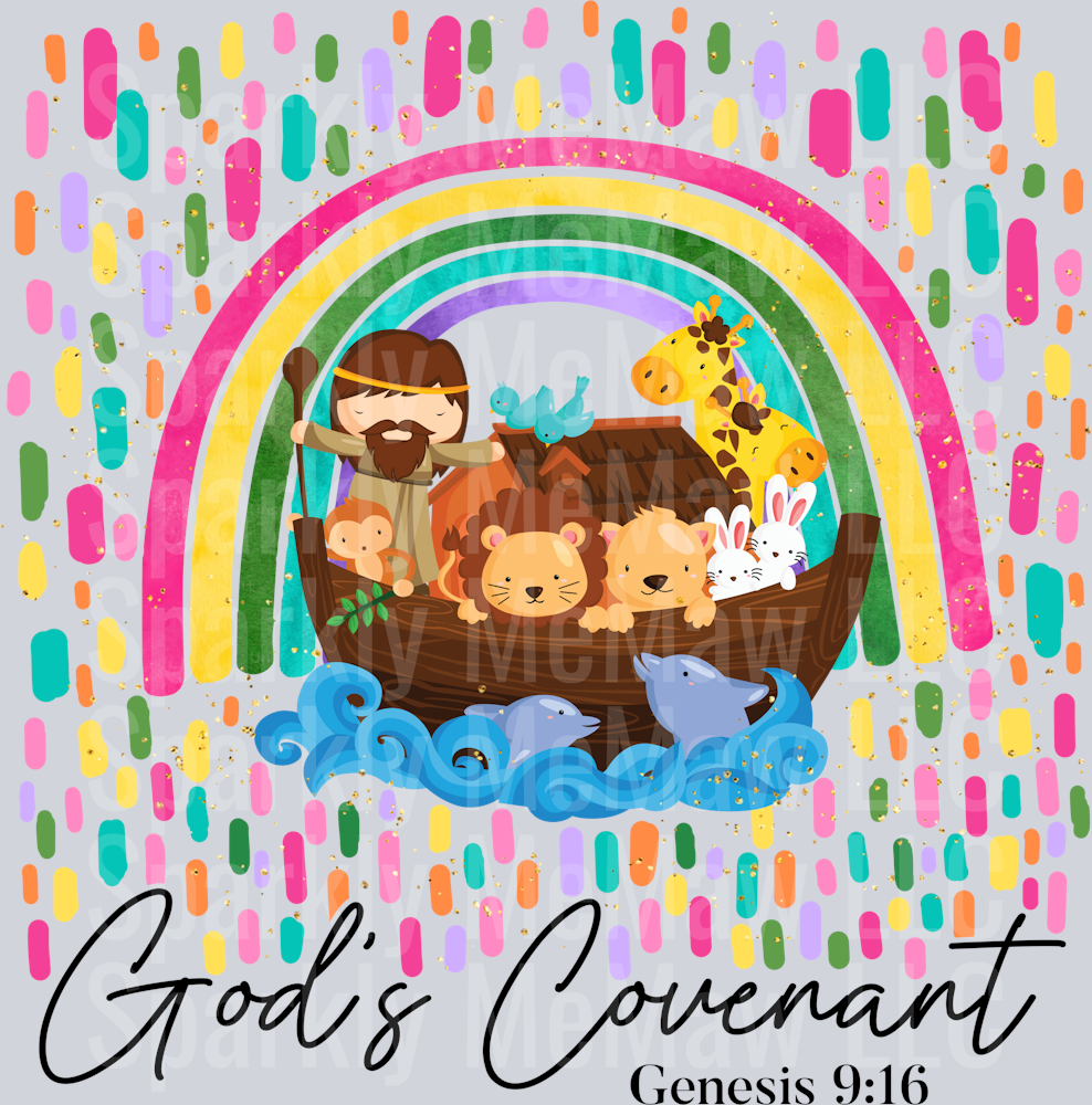 Gods Covenant  UV DTF Decal
