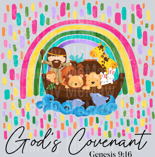 Gods Covenant  UV DTF Decal