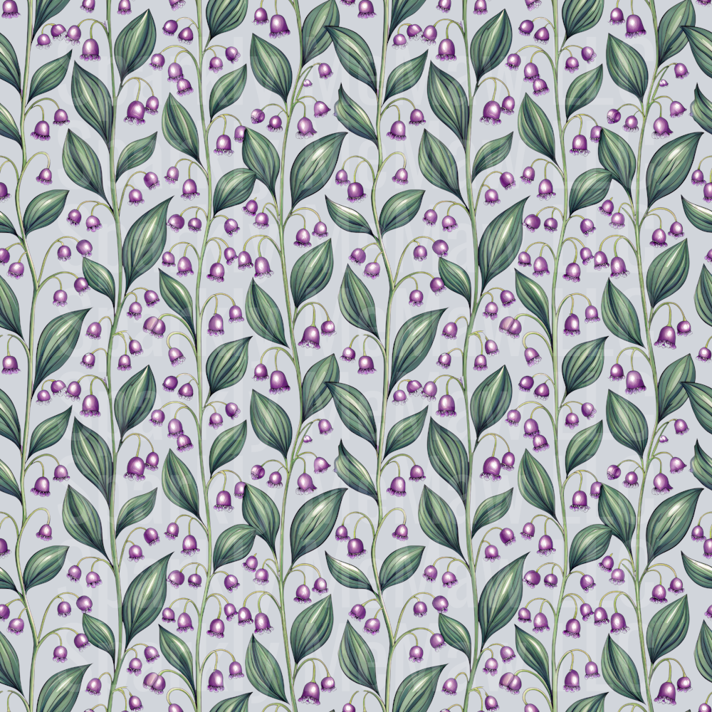 Floral Fantasy Lilac #5 UV 10x10 Sheet