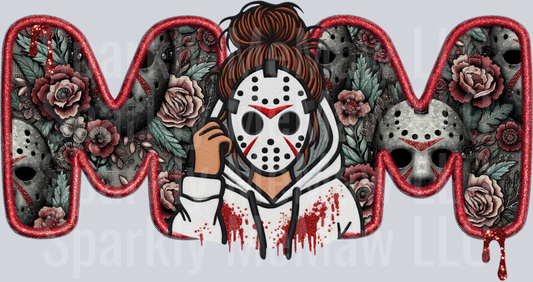 Horror Mom -Jason DTF Transfer