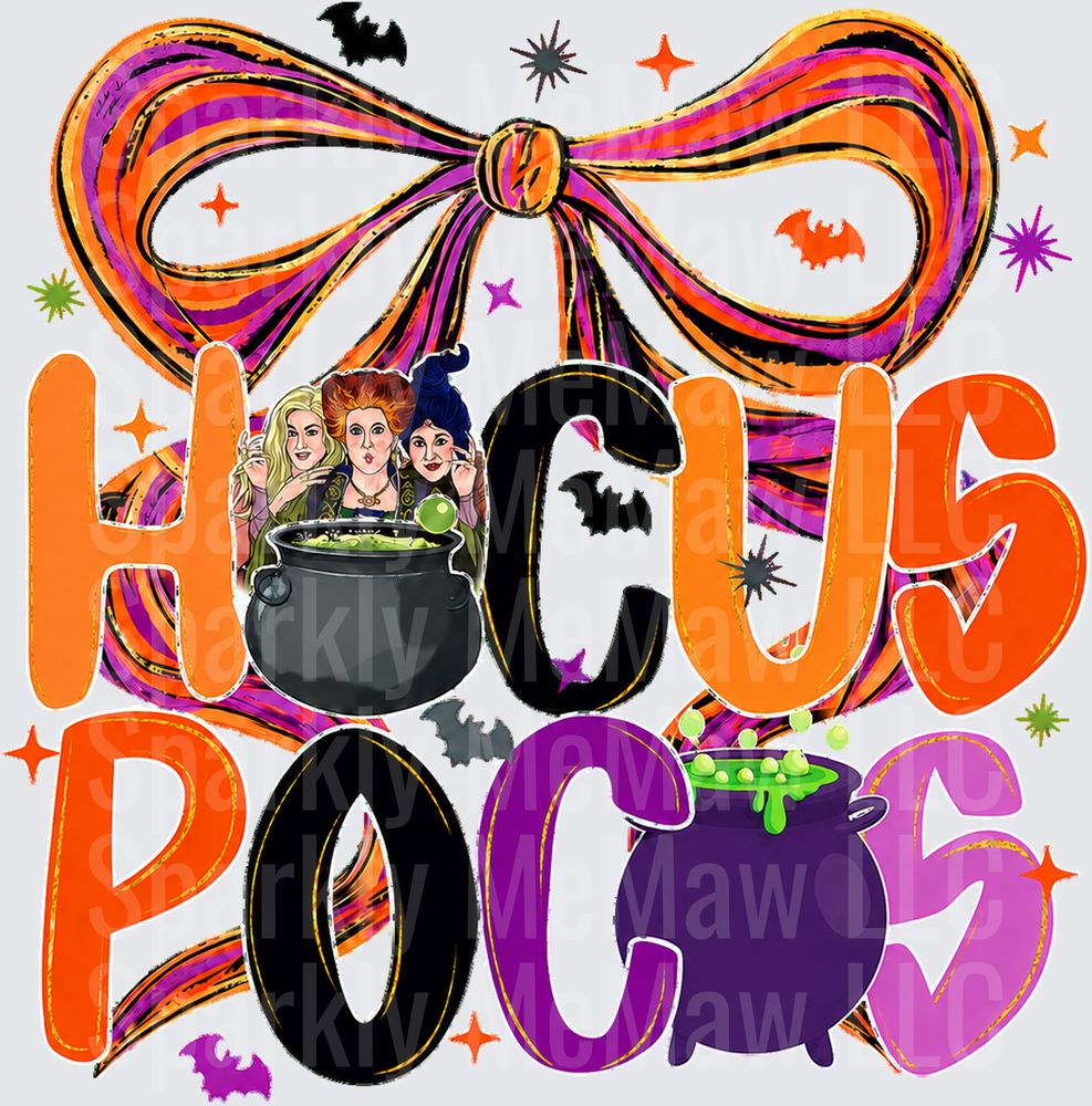 Hocus Pocus Sanderson Sisters Halloween UV DTF Decal