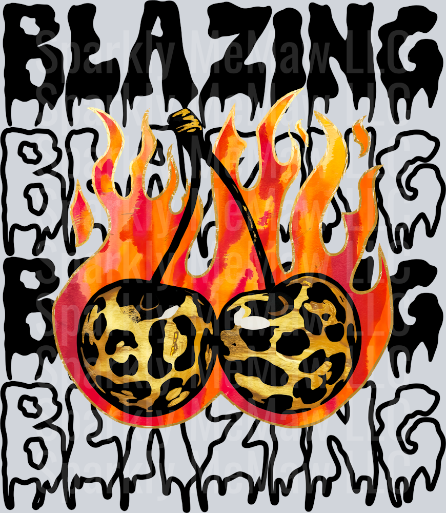 BLAZING UV DTF Decal