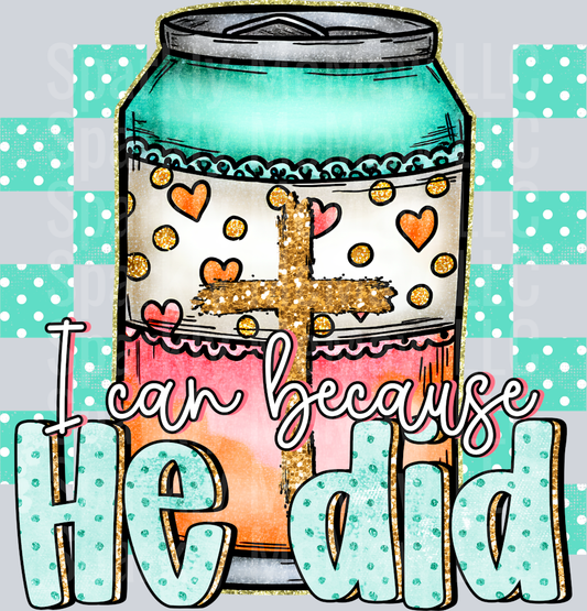 I can because he did UV DTF Decal