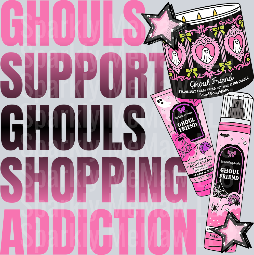 ghouls support ghouls UV DTF Decal