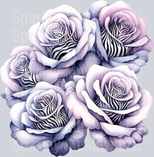 rose 20 Animal Rose UV DTF Clip Art Decal