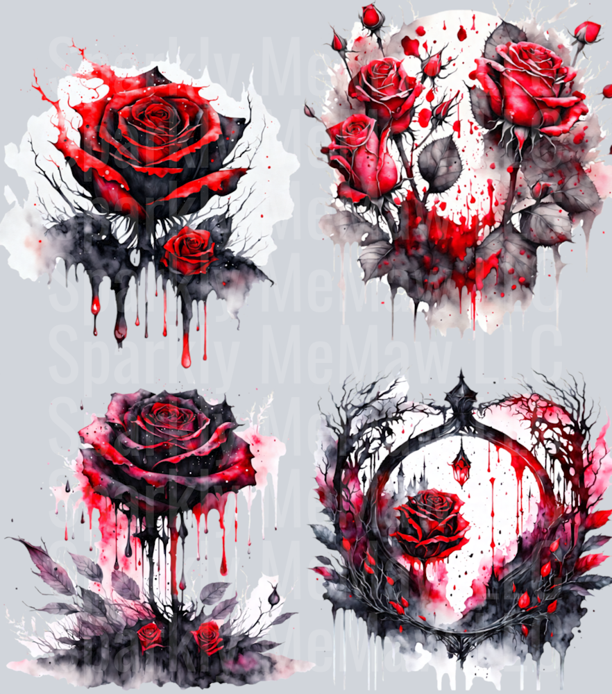 RedRose UV DTF Element Sheet