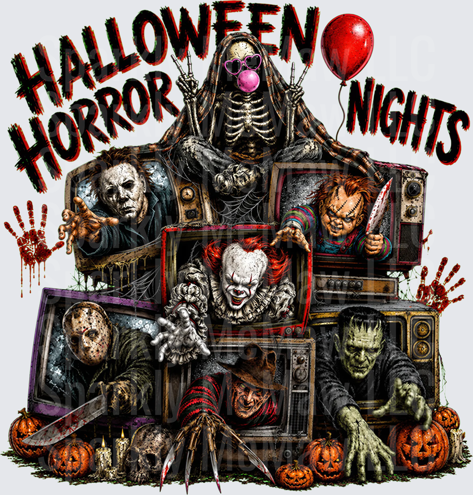 Halloween Horror Nights Icons This is a UV DTF Decal