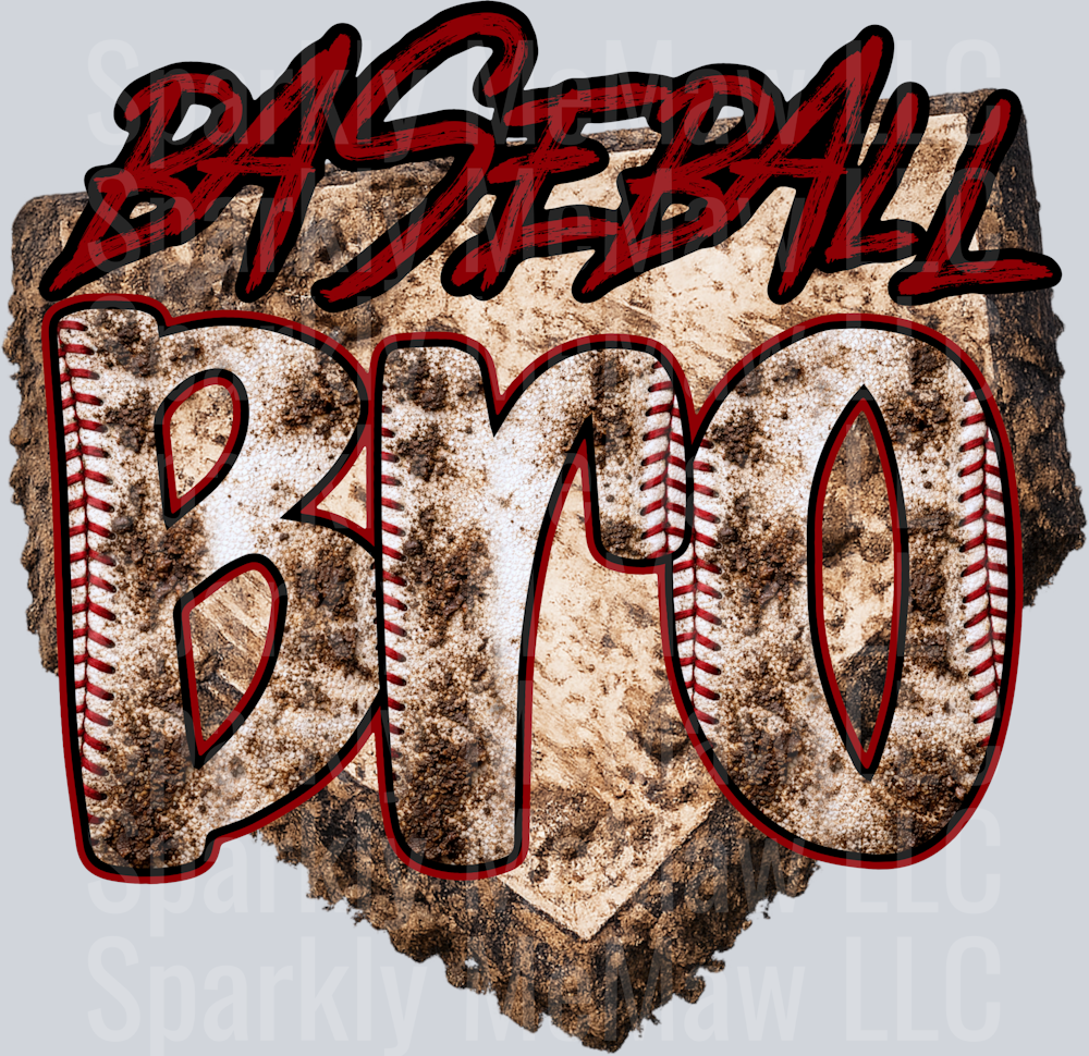 Baseball Bro UV DTF Decal