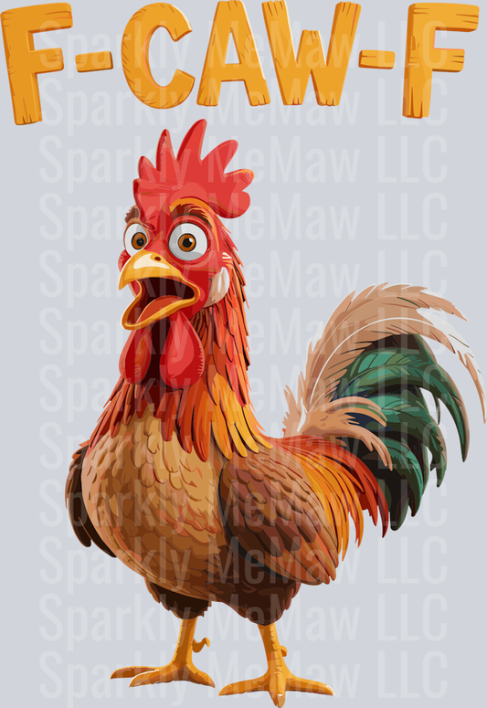 F-Caw-F UV DTF Decal Version 3