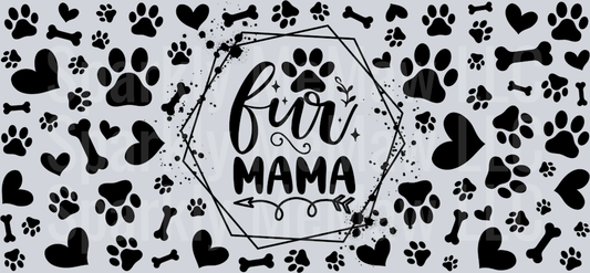 Fur mama 40 oz UV DTF Top only