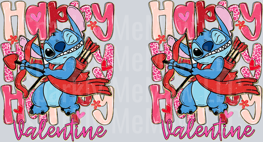 Valentine 16 oz UV DTF Wrap 51