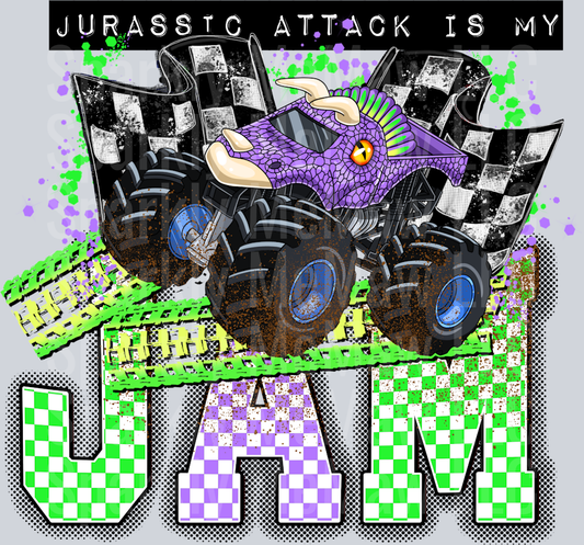 Jurassic DTF Transfer (Fabrics)
