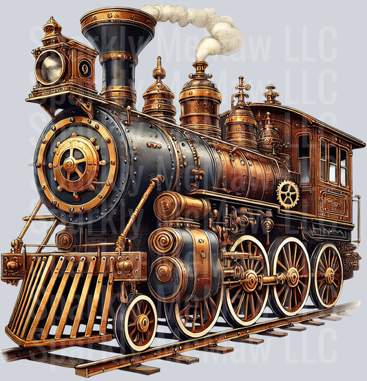 Steampunk Clip Art UV DTF Decal  3