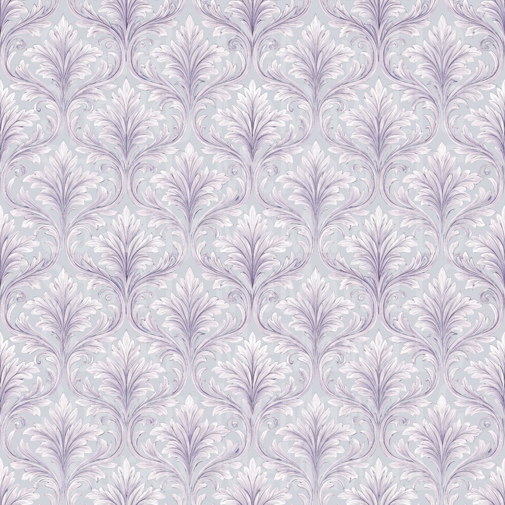 Floral Fantasy Lilac #4 UV DTF 10x10 Decal Sheet
