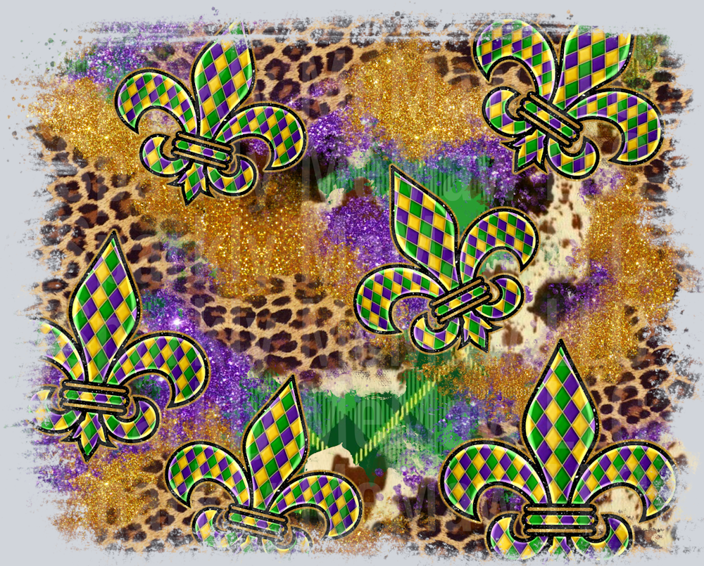 Mardi Patch UV DTF Decal