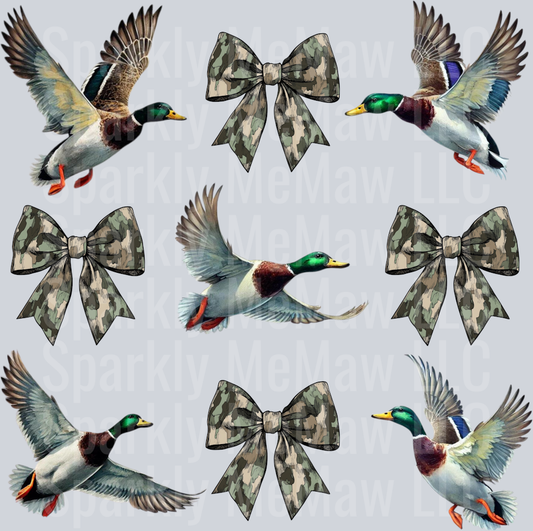 Duck 43 10x10 UV DTF Sheet